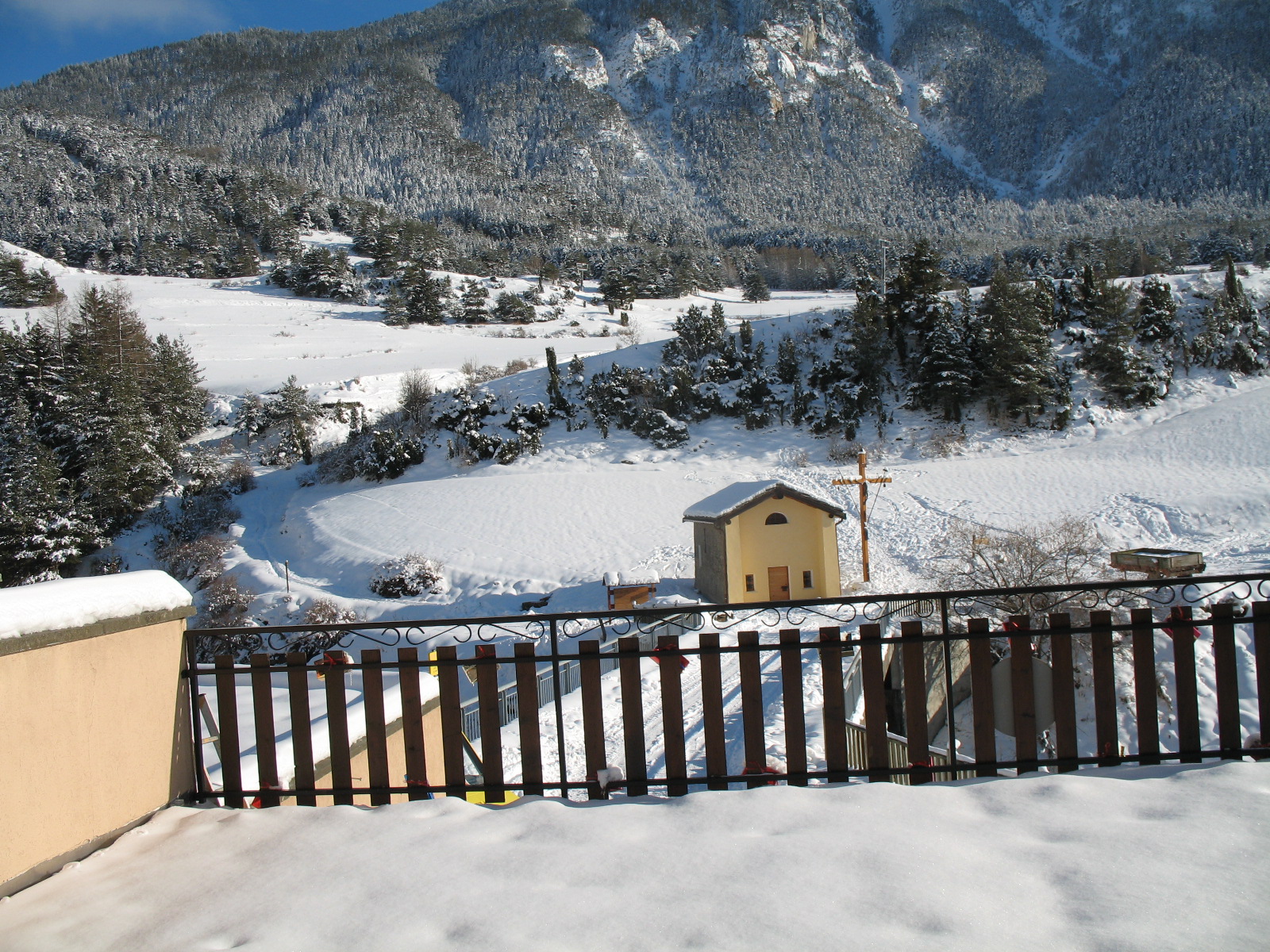 Vue du g&icirc;te de 5 personnes